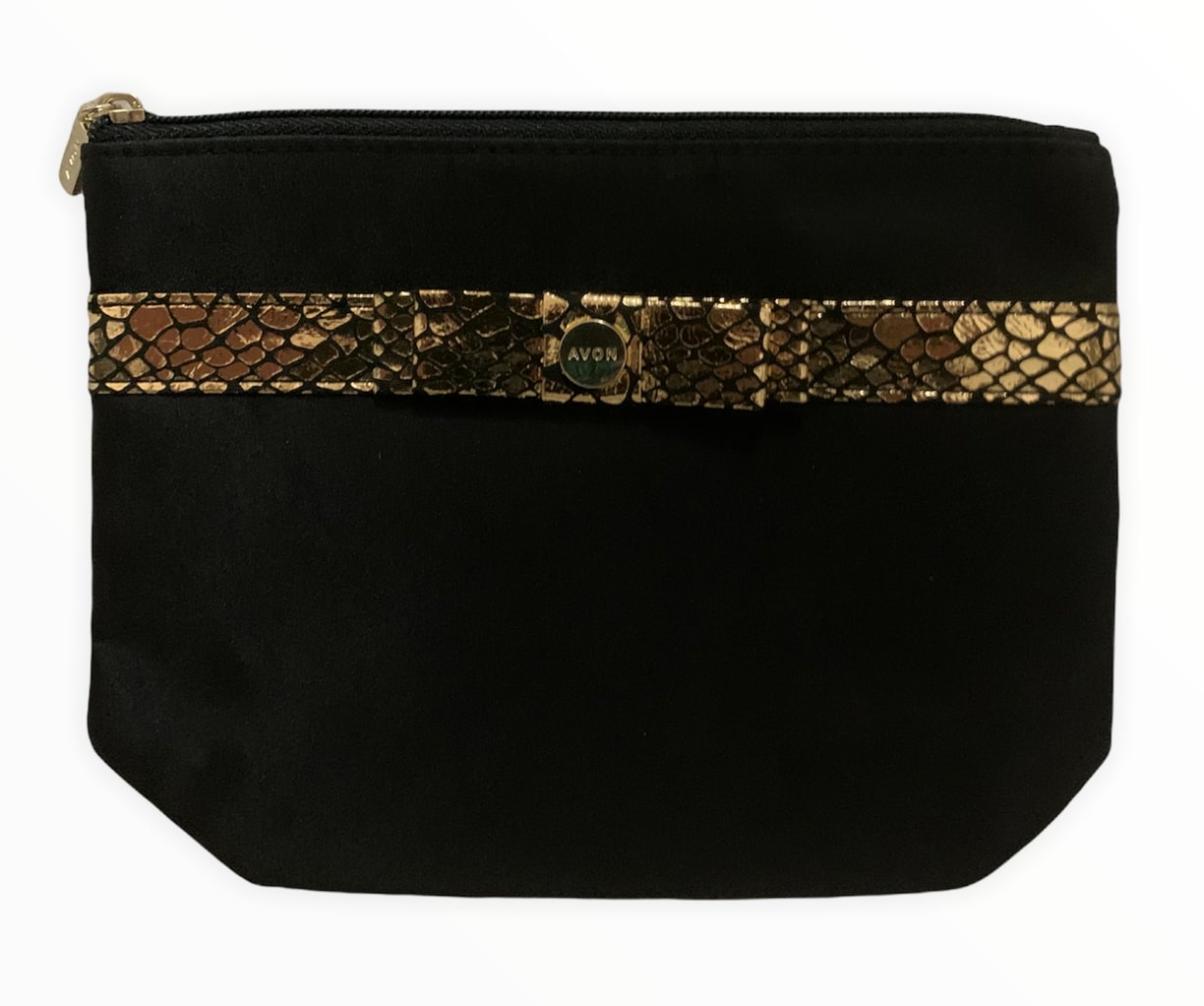 AVON Siyah Makyaj Kozmetik Çantası