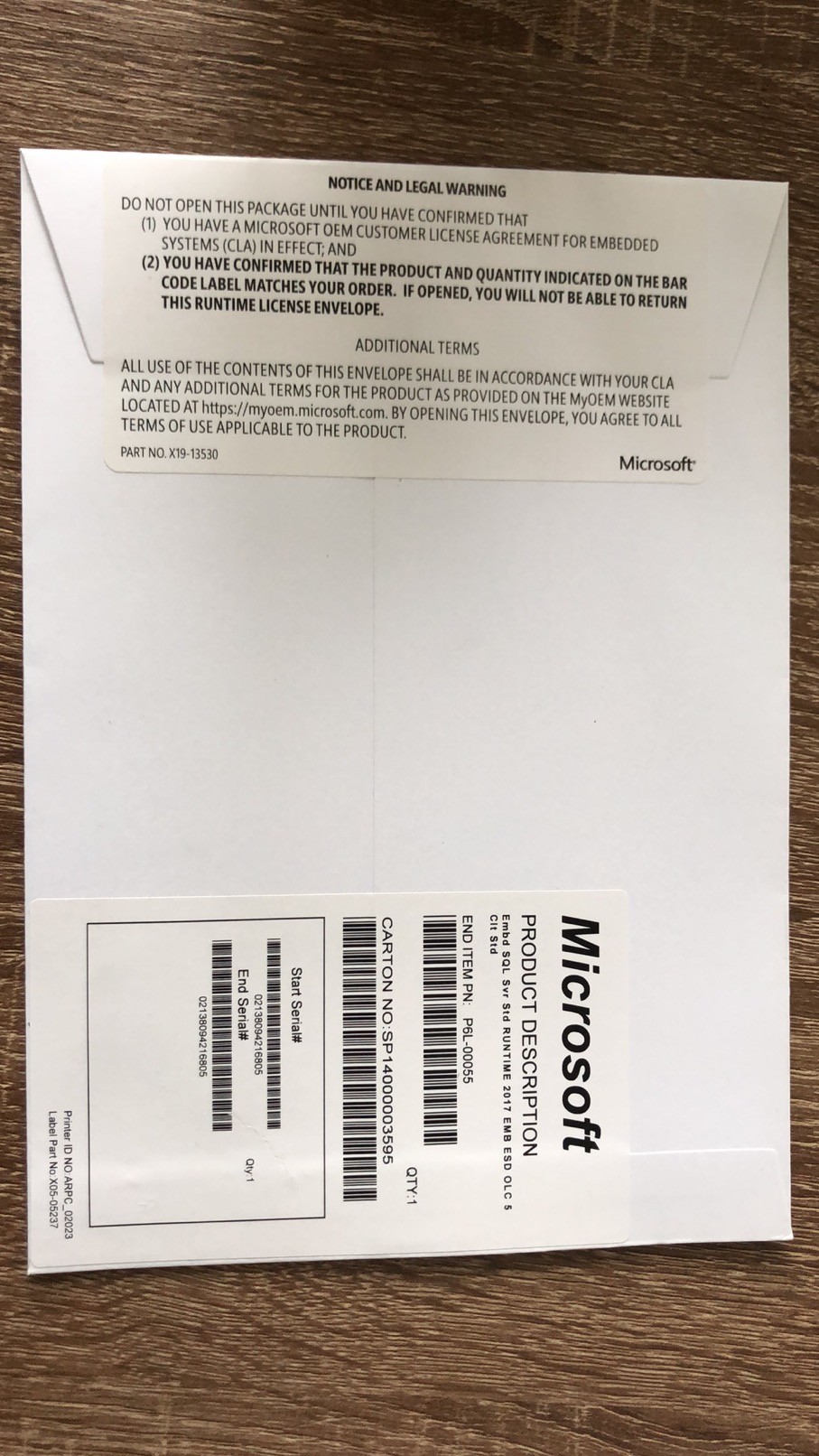 MS SQL 2019 Server Standart Lisans + 15 Kullanıcı