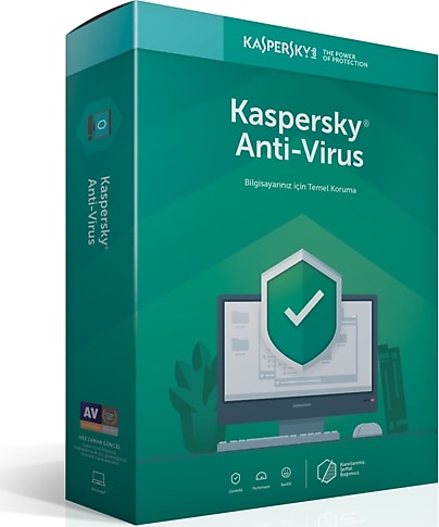 Kaspersky AntiVirus 5 Cihaz 2 Yıl Kutulu