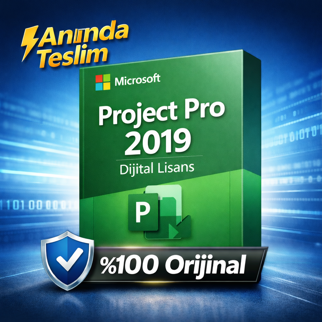Microsoft Project Pro 2019 ESD Dijital Lisans
