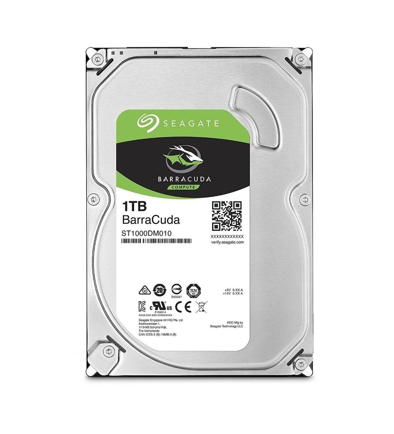 1TB Seagate Barracuda 7200rpm SATA3 Hard Disk