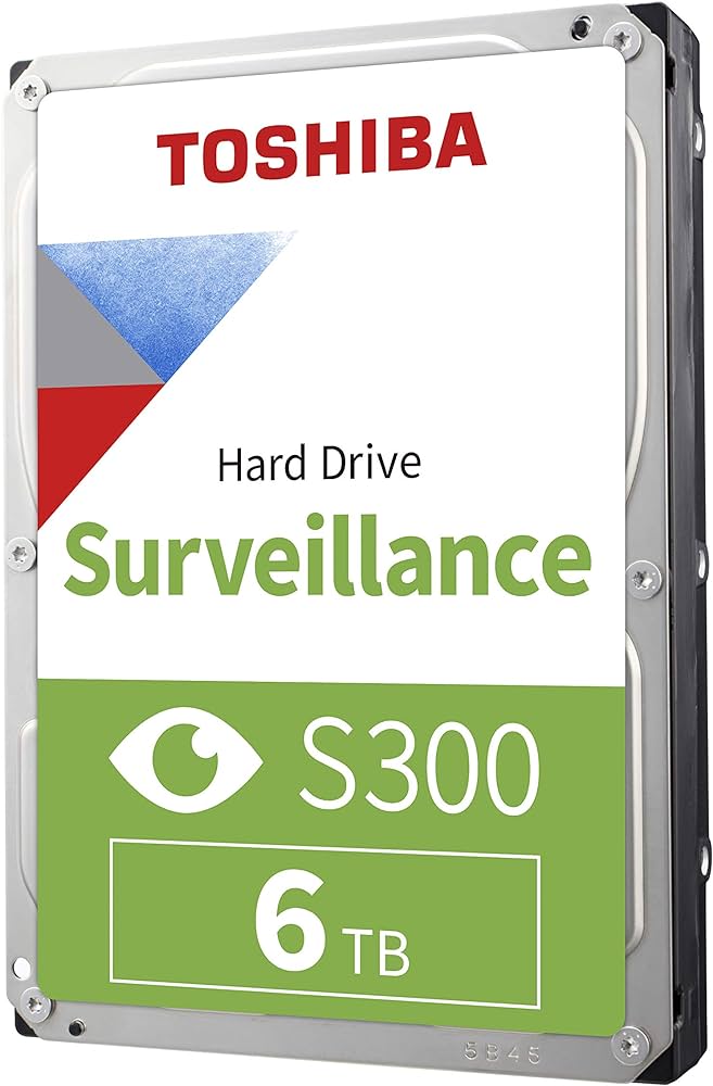6TB Toshiba PC S300 SATA3 5400rpm Güvenlik Hard Disk